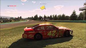 Do not drive backwards, do not intentionally wreck, or you will be banned, permanently or from the server, depends. Crazy Crashes On Nascar The Game 2011 124 129 Youtube