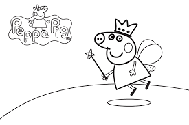 This set of coloring sheets for children is ruled by the family of cute and pink pigs. Peppa Pig Coloring Pages Peppa Pig Coloring Pages