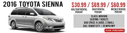 Reserve your 8 passenger minivan rentals online from one of over 1,000 worldwide locations from alamo® rent a car. Rent A Toyota