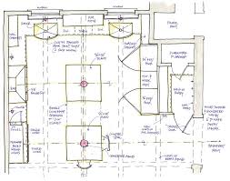 Kitchen island with 1.1m between island and cabinets. Kitchen Floor Plans With Island Sweet Home