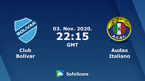 Maybe you would like to learn more about one of these? Club Bolivar Vs Audax Italiano Live Score H2h And Lineups Sofascore