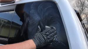 Get any calcium dissolving chemical to do so. How To Remove Acid Rain And Water Spots Or Repair Damaged Glass From Your Car Windows Youtube