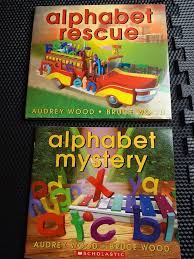 Alphabet mystery by audrey and bruce wood read aloud. Alphabet Rescue And Alphabet Mystery Books Written By Audrey Wood And Bruce Wood Mystery Book Book Set Childrens Books