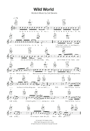 Check spelling or type a new query. Wild World Noten Cat Stevens Ukulele