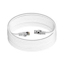 Cable De Red Blanco Cat 6E 10M