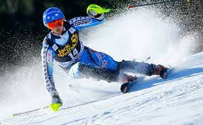 A slalom is a race on skis or in canoes in which the word frequency. The Ins And Outs Of Alpine Ski Racing