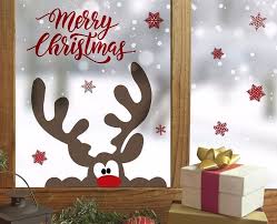 Fenstersticker Wandsticker Aufkleber Elch Rentier Weihnachten Fenster Wand Deko Ebay Weihnachtsdeko Fenster Basteln Fensterbilder Weihnachten Basteln Deko Weihnachten Fenster