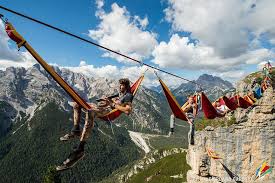 Slack Line Festival International Highline Meeting Climbing Italian Alps 1 Italian Alps Slackline Alps