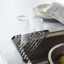 yamazaki home, tower sink corner shelf