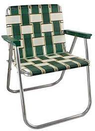 Check spelling or type a new query. Amazon Com Lawn Chair Usa Aluminum Webbed Chair Picnic Chair Charleston With Green Arms Patio Lawn Garden