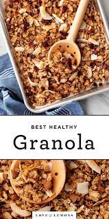 Homemade Granola Love And Lemons Recipe Granola Recipe Homemade Granola Healthy Homemade Granola