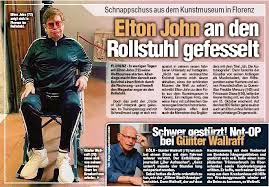Does that mean freddie could not go high? resonance! Elton John An Den Rollstuhl Gefesselt Pressreader