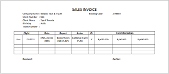 Contoh invoice travel invoice travel dikeluarkan oleh pemilik jasa travel yang berisi tujuan perjalanan, jumlah tiket, tanggal perjalanan, biaya yang harus dibayar dan tenggat waktu untuk pelunasan. Apa Pengertian Invoice Jenis Jenis Fungsi Dan Contohnya Bee Id