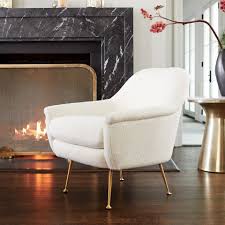 Phoebe Chair Metal Legs West Elm Australia