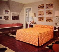 60s Bedroom Interior Vintage Interior Design Retro Interior