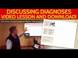 En, dentro, dentro de, adentro, sobre. Discussing Diagnoses In Spanish Youtube