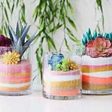 1001 Idees Comment Faire Du Papier Mache Recette Et Exemples Deco En 2020 Sable Colore Bricolage De Paques En Maternelle Bricolage Facile