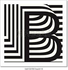 Save on trending posters, framed art, canvas art & more. Free Art Print Of Letter B Design Template Free Art Prints Letter B Art Prints