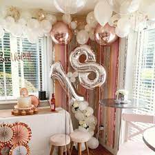 40pcs happy birthday balloon rose gold number foil balloons confetti latex balloon for 18 30 40 50 60 birthday party decoration. Latest No Cost 18th Birthday Decorations Ideas Foamy Light Brownies Colourful Fanfare Ballo In 2021 18th Birthday Decorations Birthday Room Decorations 18th Birthday