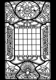 Dit verouderingsproces kunnen wij voor u nabootsen, waardoor de ramen het juiste patina krijgen, ook in dubbelglas. Bol Com Art Nouveau Windows Stained Glass Coloring Book A G Smith 9780486277103 Boeken