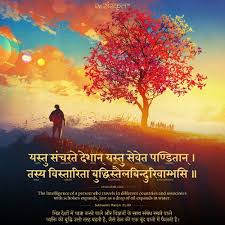 Travel Quotes From The Age Old Wisdom Of Sanskrit Literature Inditales Sanskrit Quotes Sanskrit Gita Quotes