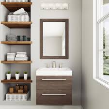 Natural Open Shelves Bathroom Vanity Designs Kid Bathroom Decor Modern Closet