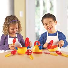 As they grow in their ability to having toys toddlers can play with and can grow with is huge in pretend play and gives the activity years of life. Toddler Toy Casdon Pan Set Kids Pretend Play Pre School Young Children New Edutalky Com