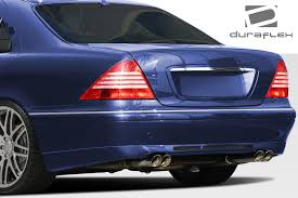 2000 2006 Mercedes S Class W220 Duraflex Br S Rear Bumper Cover 1 Piece Mercedes S Class S Class Mercedes