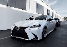 The 2018 lexus gs finishes near the top of our luxury midsize car rankings. 2018 Lexus Gs350 F Sport With 19x9 5 Work Vs Xx And Delinte 235x35 On Air Suspension 676539 Fitment Industries