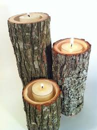 Get Crafty And Make Some Unique Candle Holders 50 Ideas For A Perfect Weekend Project Tree Branch Candle Holder Branches Candle Holder Rustic Candles