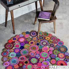 100 dogal choti jut sisal yuvarlak kilim hali mx 10 halistores com halilar ki li m pembe sari