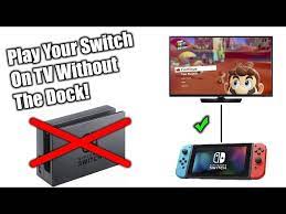 The usual way to connect … Nintendo Switch How To Connect To The Tv Without Using The Dock
