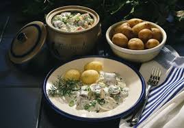 Matjes Hausfrauenart Rezept Lecker Rezept Matjes Hausfrauenart Matjes Rezepte