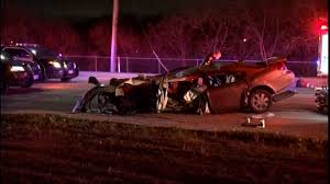 (photo by quinn wilson, daily bulletin/scng). News 4 San Antonio On Twitter Violent Rollover Crash Driver Lost Control Of Car Hit Another Car Head On Broke Utility Pole In Half Rolled Several Times Took Out A Fence Before Landing