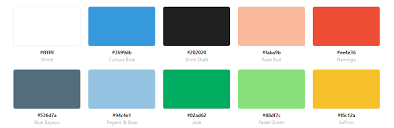 Mustard and emerald harmoniously complement each other in this palette. Great Looking Websites With A Calm Color Palette