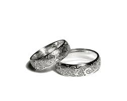 Silver Wedding Rings Book Of Kells Celtic Wedding Ring Sets Sterling Silver Wedding Rings Celtic Wedding Rings