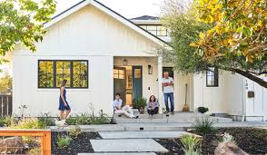 Traditional homes often look good with a front yard garden with an english style flower garden. Yardzen The Leading Online Landscape Design Service