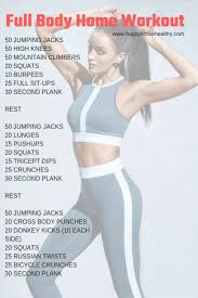 Get A Full Body Workout At Home These Are Perfect 30 Day Fitness Challenges For Full Body Workout Routine Full Body Workout At Home 30 Day Workout Challenge