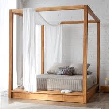 Canopy beds have tall bed posts with a top frame for attaching curtains or drapes and are the epitome of luxury and style when it comes to bedroom furniture. Canopy Platform Bed Ideas On Foter