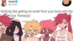 FEMBOY HOOTERS CONFIRMED (LEWD RESTAURANT TAKEOVER) - YouTube