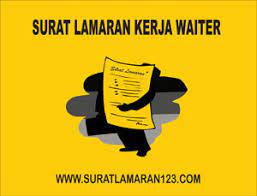 Saya dapat berkomunikasi 2 bahasa, antara lain bahasa indonesia dan inggris dengan fasih, mempunyai pengalaman pekerjaan dengan posisi marketing dan public relation selama 6 tahun, saya senang belajar dan memiliki inisiatif yang tinggi. Contoh Surat Lamaran Kerja Waiter Yang Baik Dan Benar Contoh Surat Lamaran Kerja