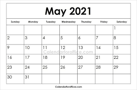 Printable 2021 May Calendar Images Download May 2021 Templates Calendar For Office April Calendar Printable February Calendar August Calendar