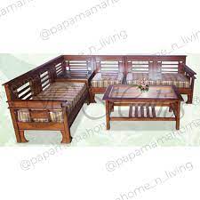 Hingga saat ini kayu jati berkualitas juga lebih sering digunakan untuk pekerjaan furniture seperti pintu, jendela, dan meja kursi. Sofa Tamu Sudut Kayu Jati Fullset Kursi Tamu Jepara Kursi Tamu Busa Tipe Sudut Jati Belanda Medan Terbaru Agustus 2021 Harga Murah Kualitas Terjamin Blibli