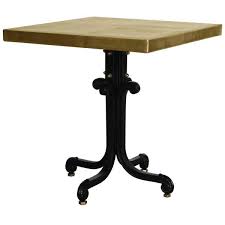 Bistro Table With Brass Top Square Bistro Table Dining Table Copper Dining Table