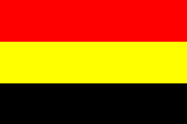 Red, yellow black stripes of belgian wavy realistic flag as a patriotic symbol. Belgien Flagge In Lexikon Und Shop
