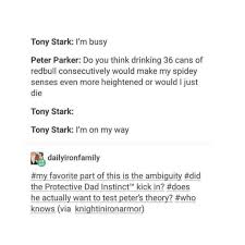 Peter Marvel Headcanon Marvel Funny Superfamily Avengers