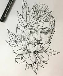 Best Tattoo Lotus Buddha Beautiful Ideas Buddha Tattoo Buddha Tattoos Sketches