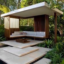 Modern Outdoor Pod Gazebo Design De Jardins Moderno Paisagismo Moderno Projeto Paisagistico Moderno
