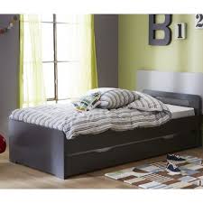 lit gigogne 190cm avec sommiers anthracite en 2021 lit gigogne lit enfant lit enfant 90x190