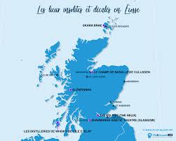 Plan écosse routard.com carte écosse : Visiter L Ecosse 45 Lieux A Voir Ou Aller Carte Touristique